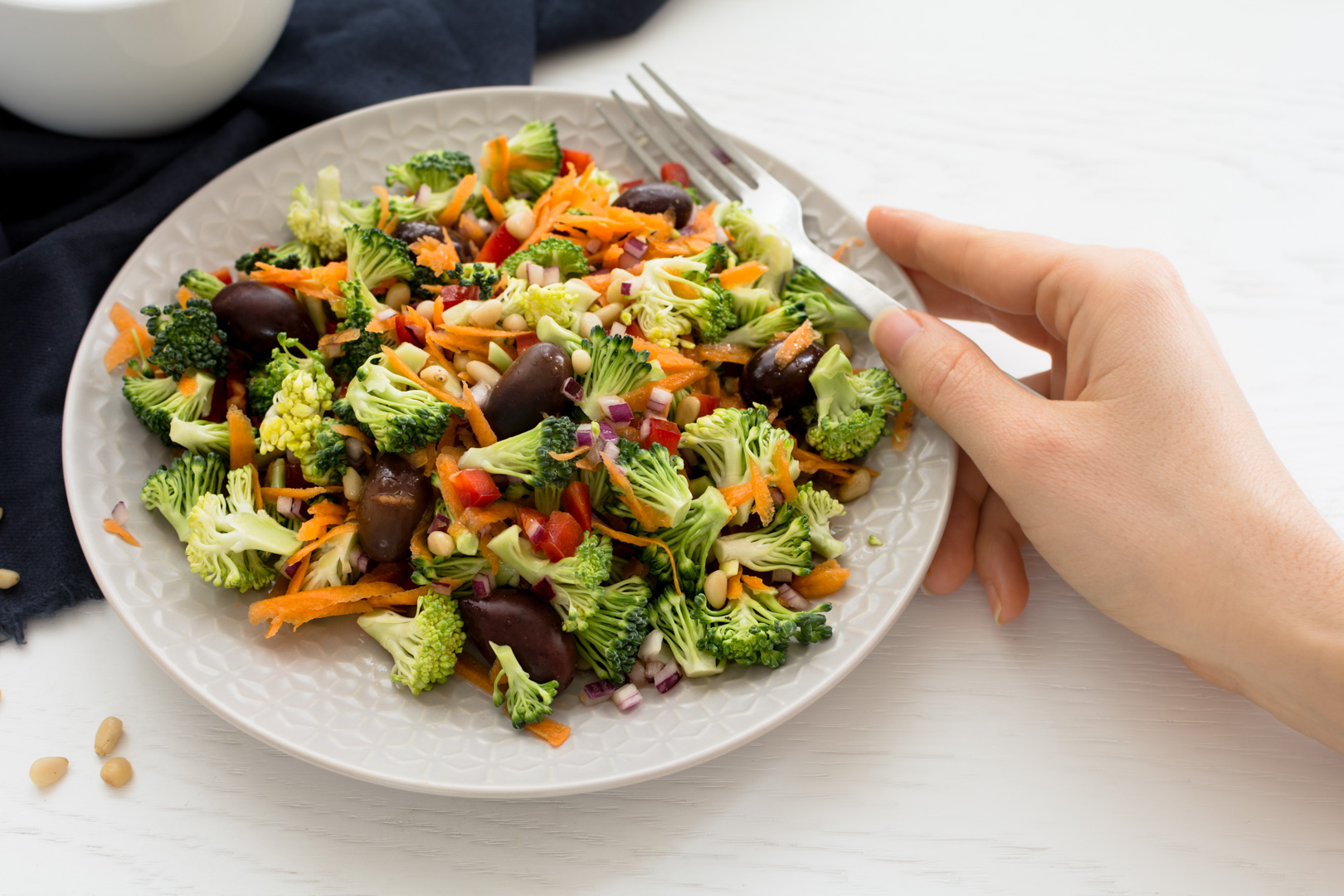 Рецепта за броколи - вкусна есенна салата