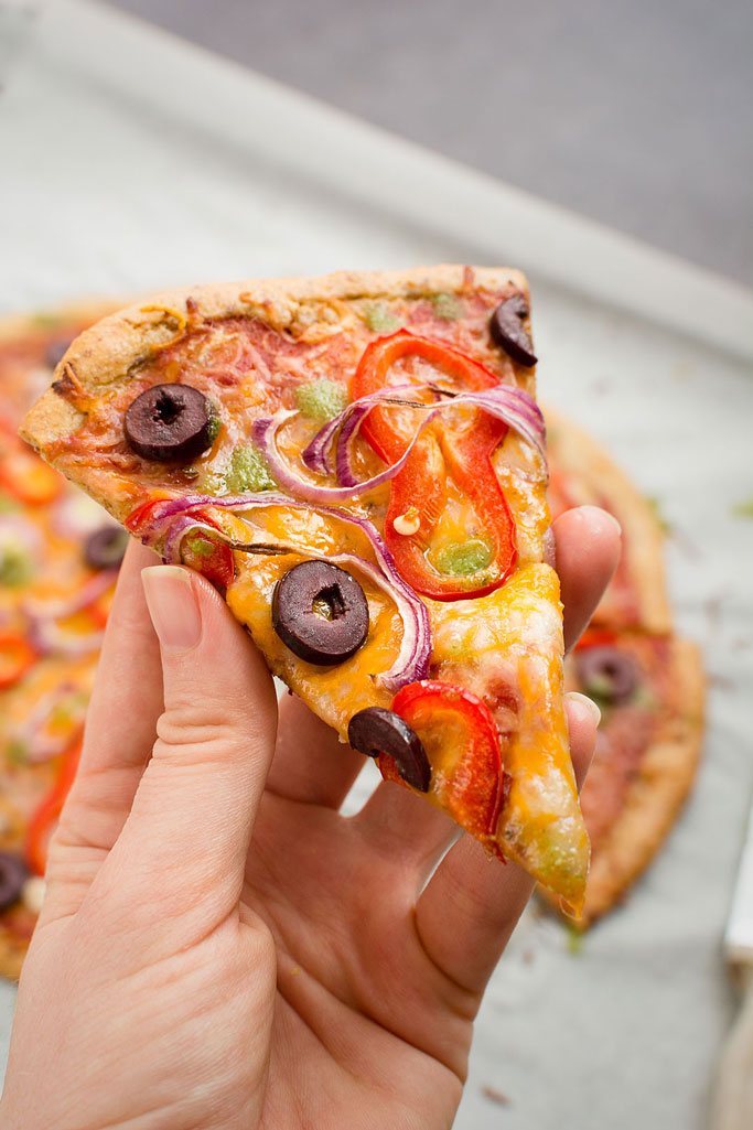 Лесна нисковъглехидратна пица без глутен