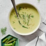 Крем супа от аспержи и картофи