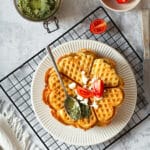 Безглутенови солени гофрети със сирене