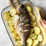 Ципура с картофи на фурна